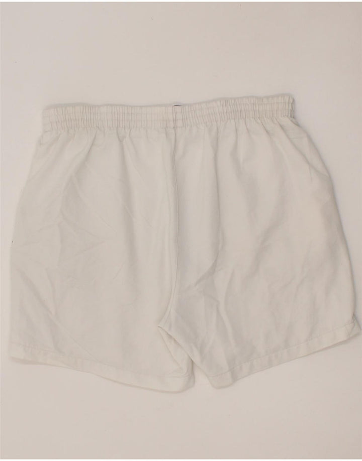 REEBOK Womens Sport Shorts UK 18 XL White Polyester Vintage Reebok and Second-Hand Reebok from Messina Hembry 