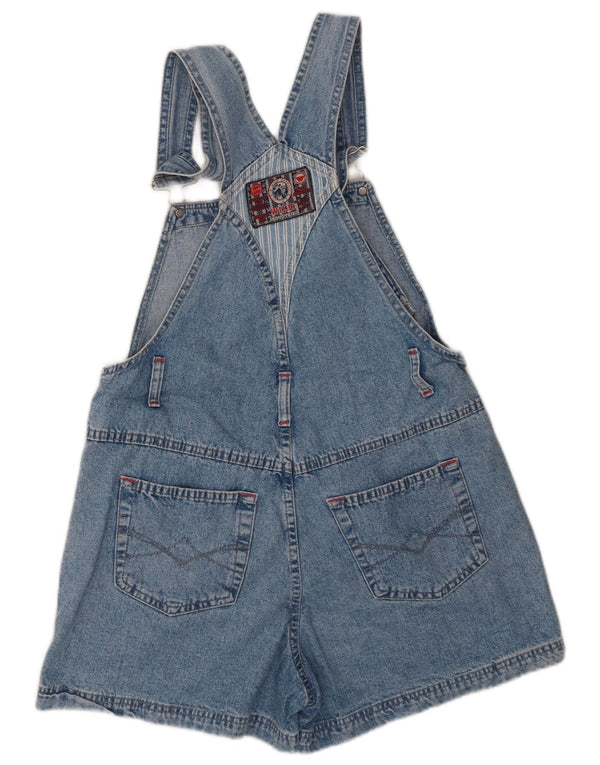 Wild Womens Dungarees Denim Shorts Large W34 Blue Cotton