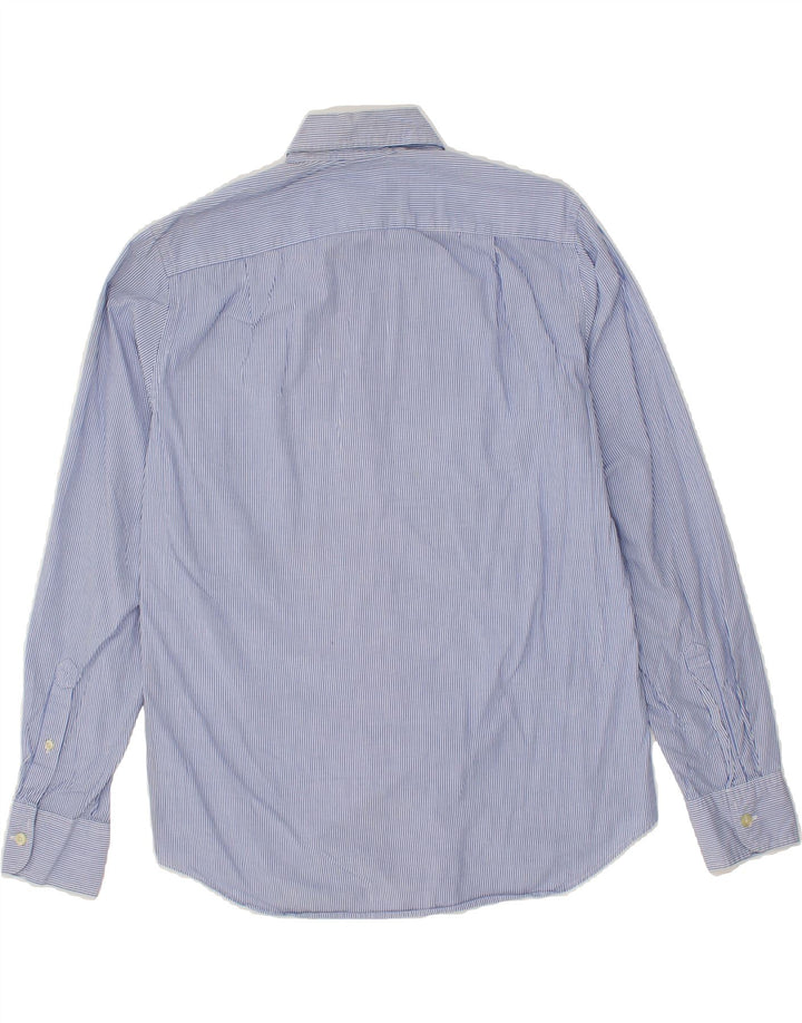 J. CREW Mens Tailored Fit Shirt Small Blue Pinstripe Cotton Vintage J. Crew and Second-Hand J. Crew from Messina Hembry 