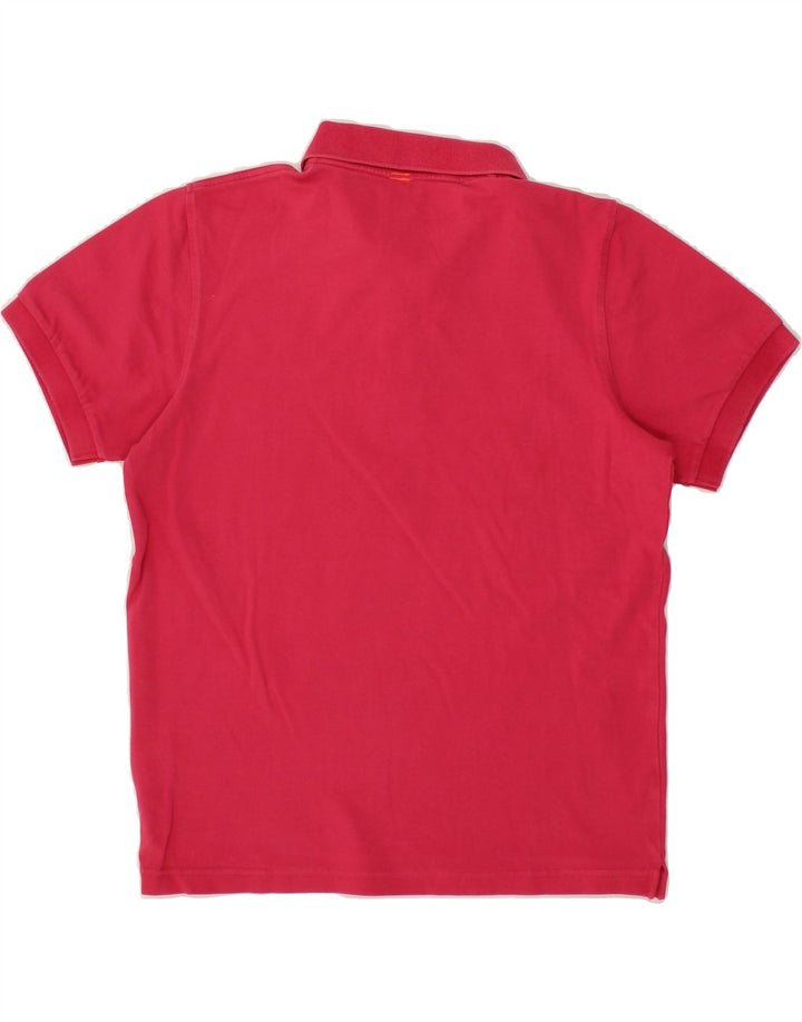 SUN68 Boys Polo Shirt 13-14 Years Medium Pink Cotton Vintage Sun68 and Second-Hand Sun68 from Messina Hembry 