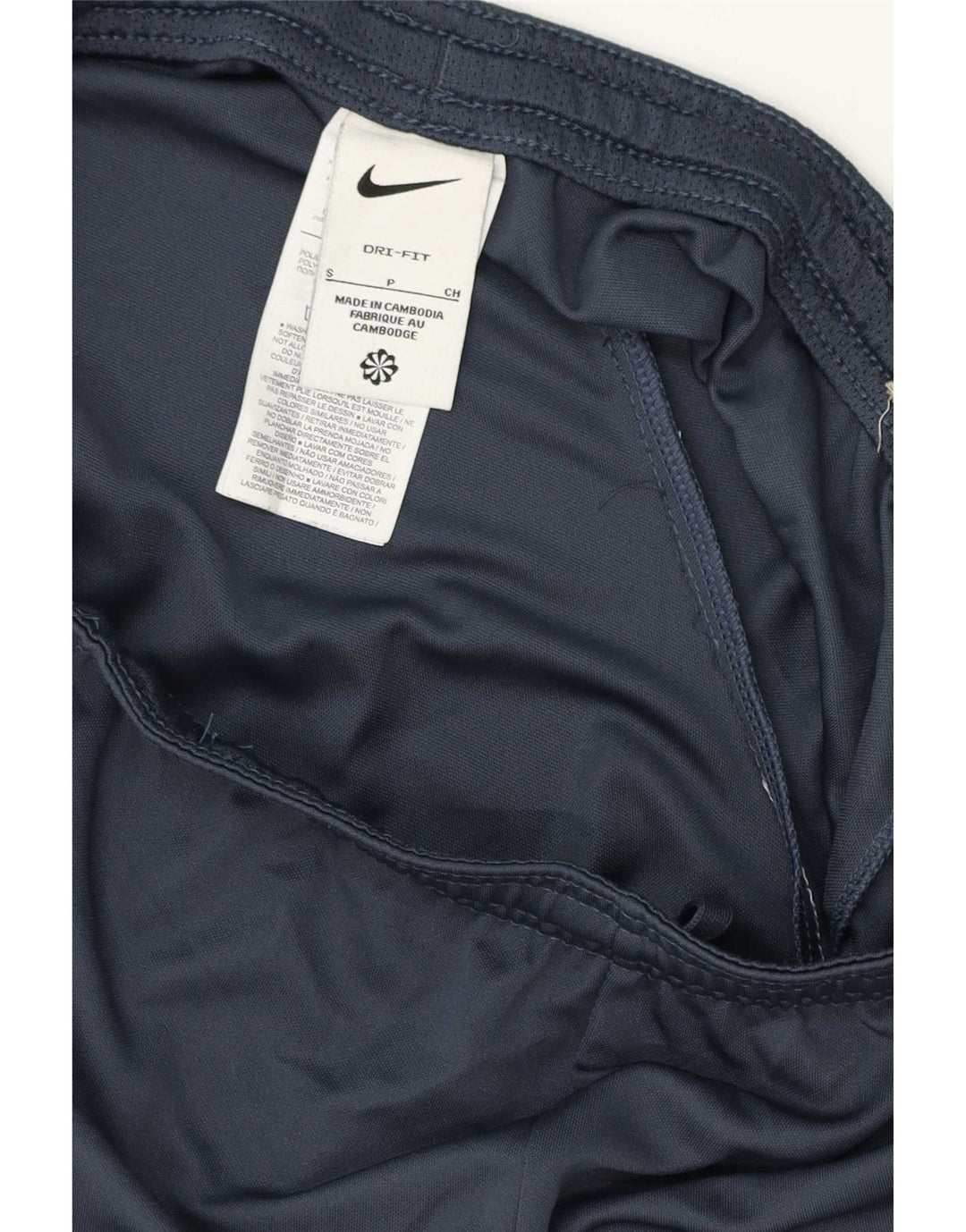 Nike Herre Dri Fit Sportshorts Små marineblå Colourblock Polyester