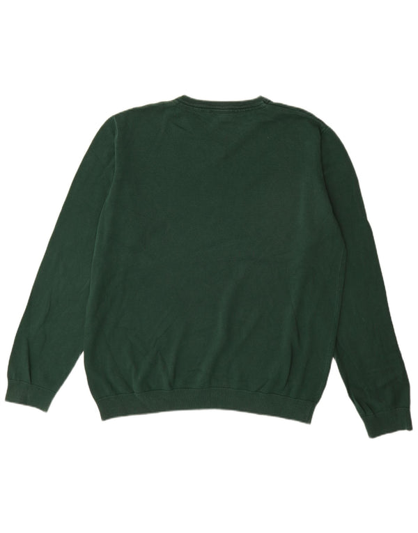 Marks & Spencer Boys Loose Fit V-hals sweater 15-16 år XL Grøn