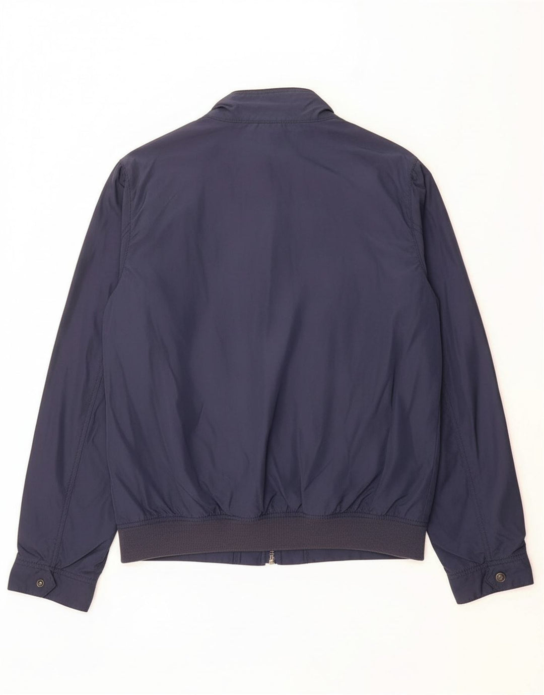 REFRIGUE Mens Bomber Jacket UK 42 XL Navy Blue Polyester