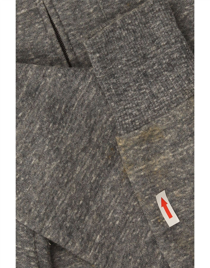 Champion Womens træningsdragt Topjakke UK 14 Large Grey Flecked