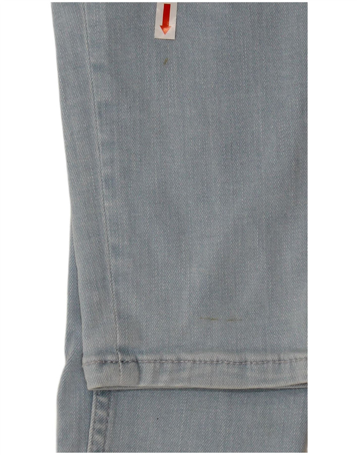 FRANSK FORBINDELSE Dame Slim Jeans UK 12 Medium W30 L28 Blå Bomuld