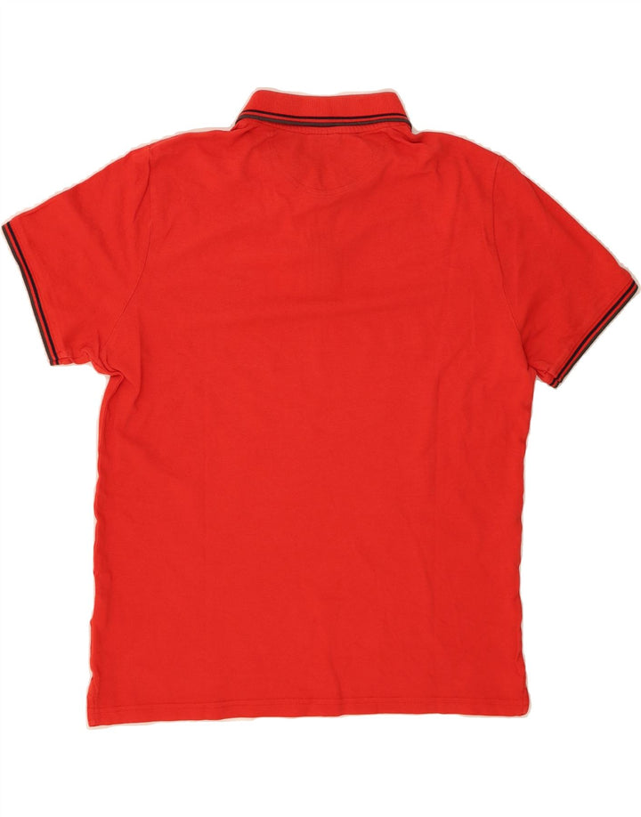 CHAMPION Mens Polo Shirt Large Red Cotton Vintage Champion and Second-Hand Champion from Messina Hembry 