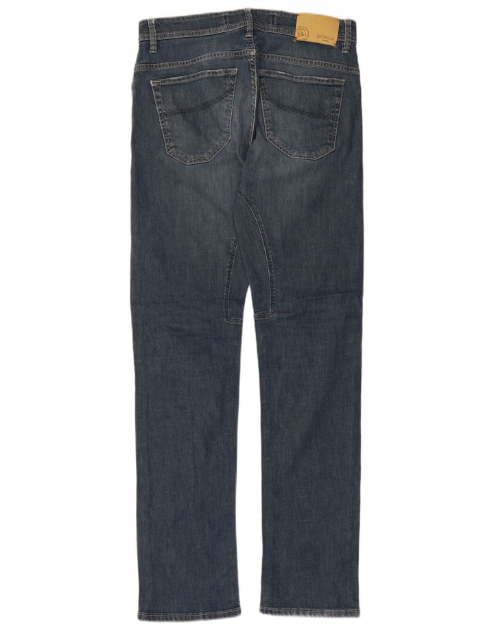SIVIGLIA Straight jeans til mænd W32 L32 blå bomuld