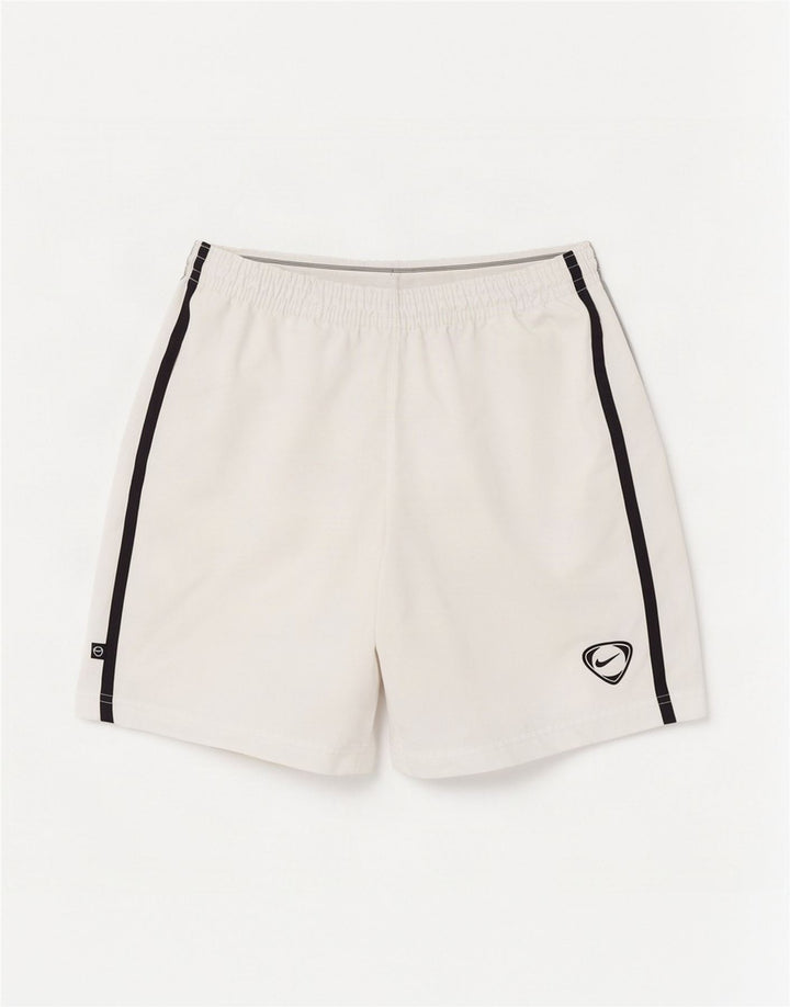 Nike Sportsshorts til mænd UK 31/33 Medium White Polyester
