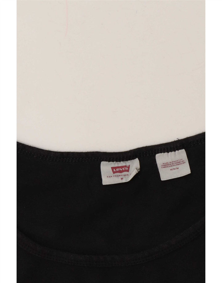 Levi's Dame T-Shirt Top UK 14 Medium Sort