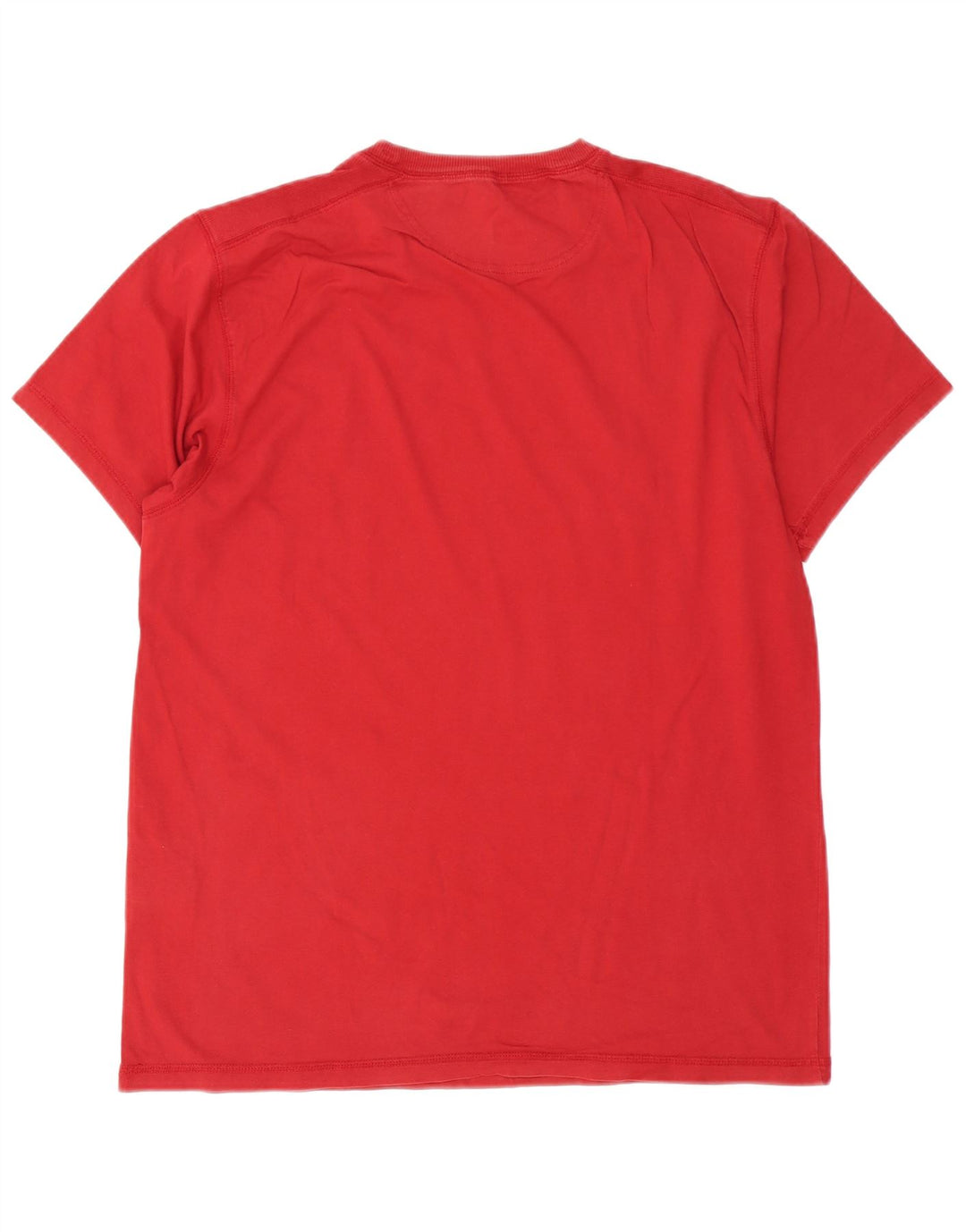 Champion Herre T-Shirt Top Stor Rød Bomuld