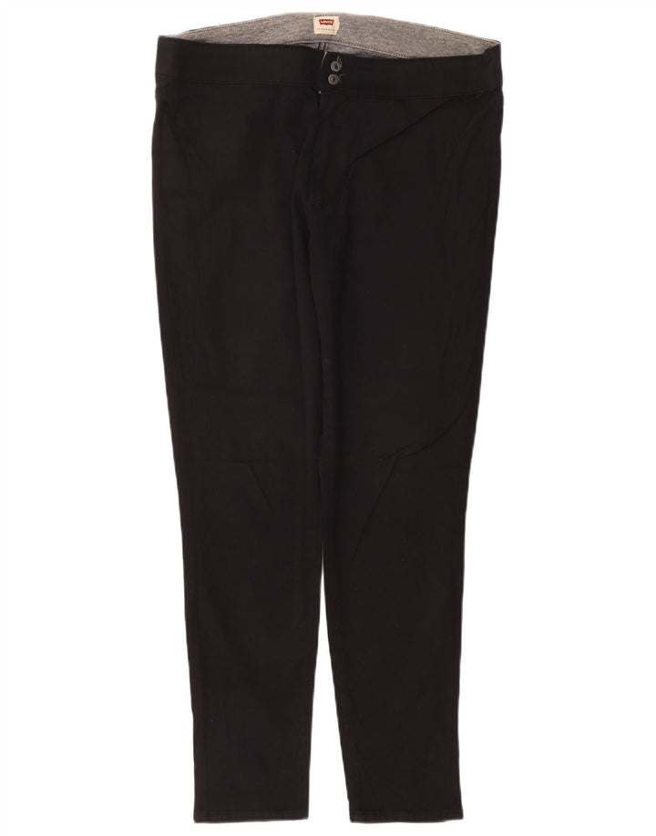 Levi's Slim Casual Bukser til kvinder W34 L27 Sort