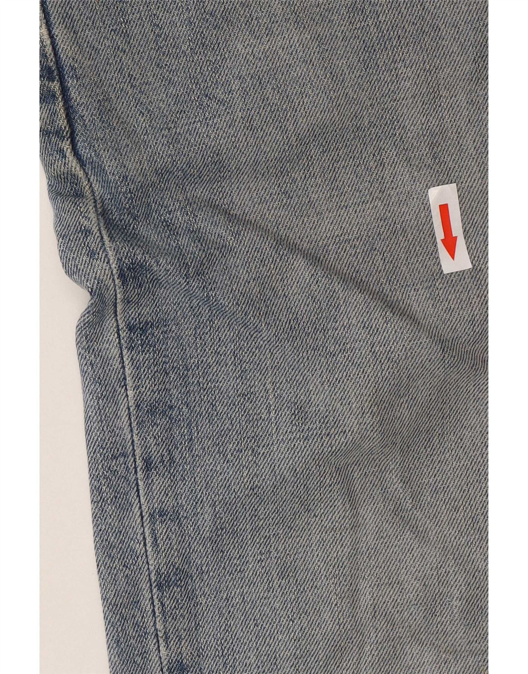 Carhartt Herre Distressed Straight Jeans W34 L34 Blå Bomuld