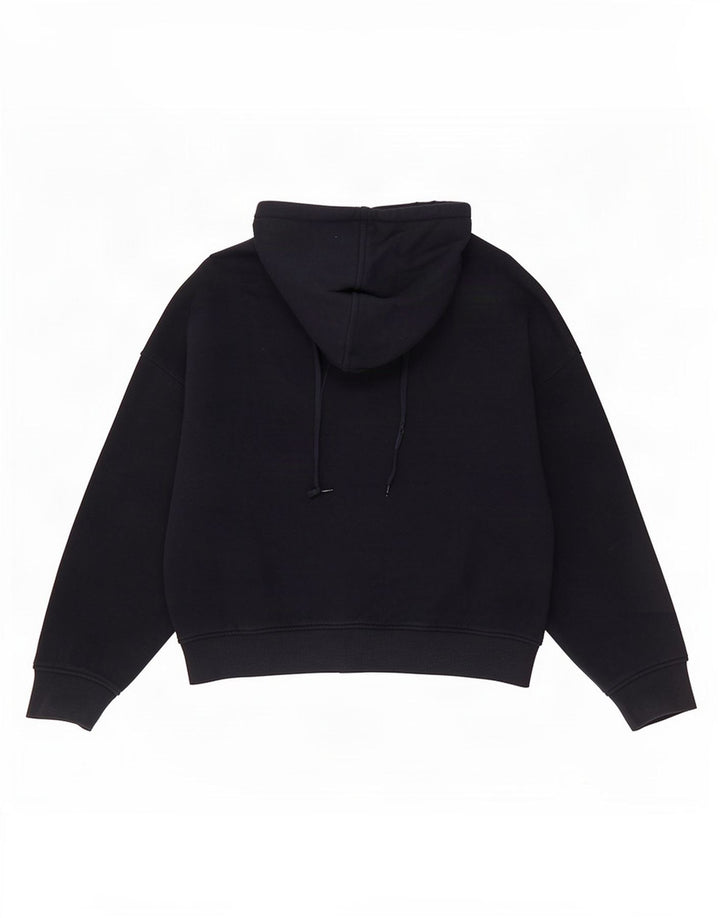 Marks & Spencer Dame Oversized Hoodie Jumper UK 14 Medium Navy Blue