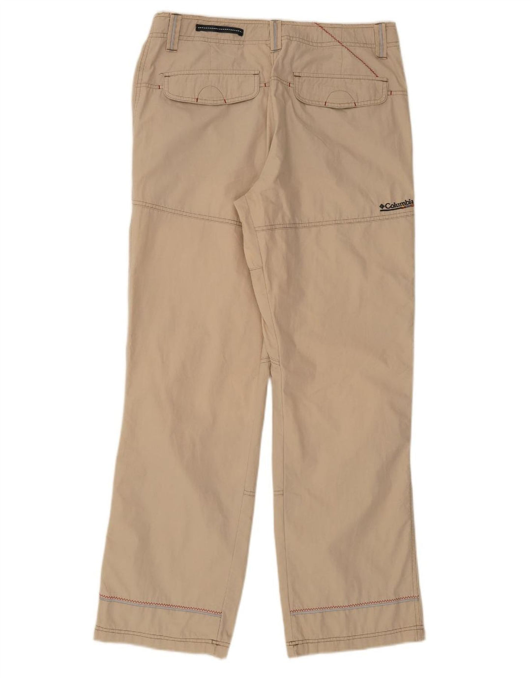 COLUMBIA Mens Straight Cargo Trousers W34 L32 Beige Cotton