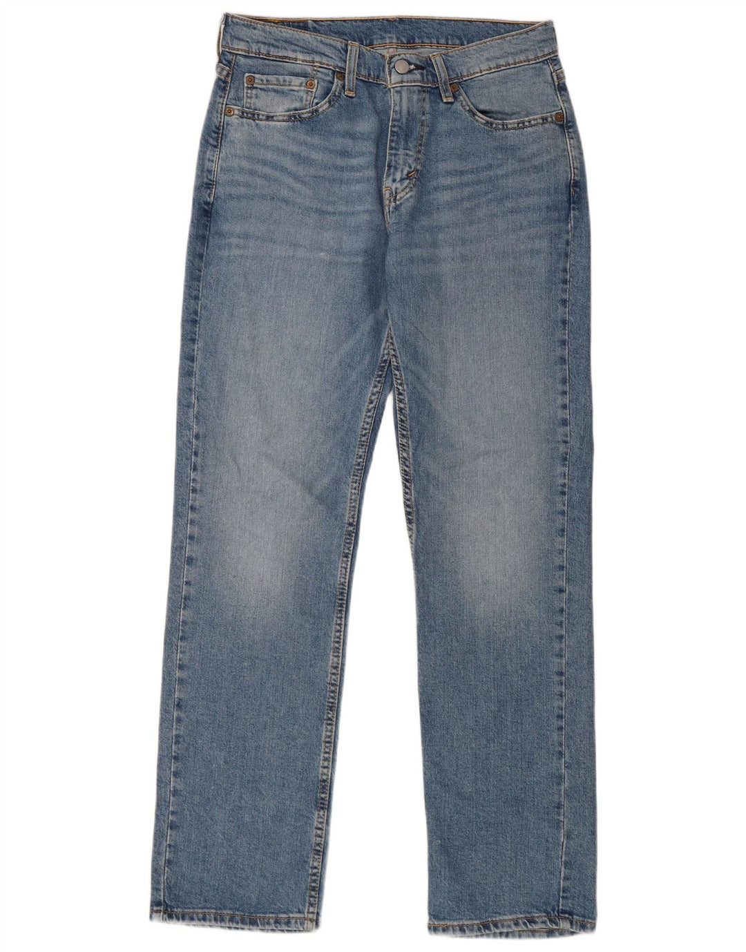 Levi's Herre 514 Straight Jeans W32 L32 Blå Bomuld