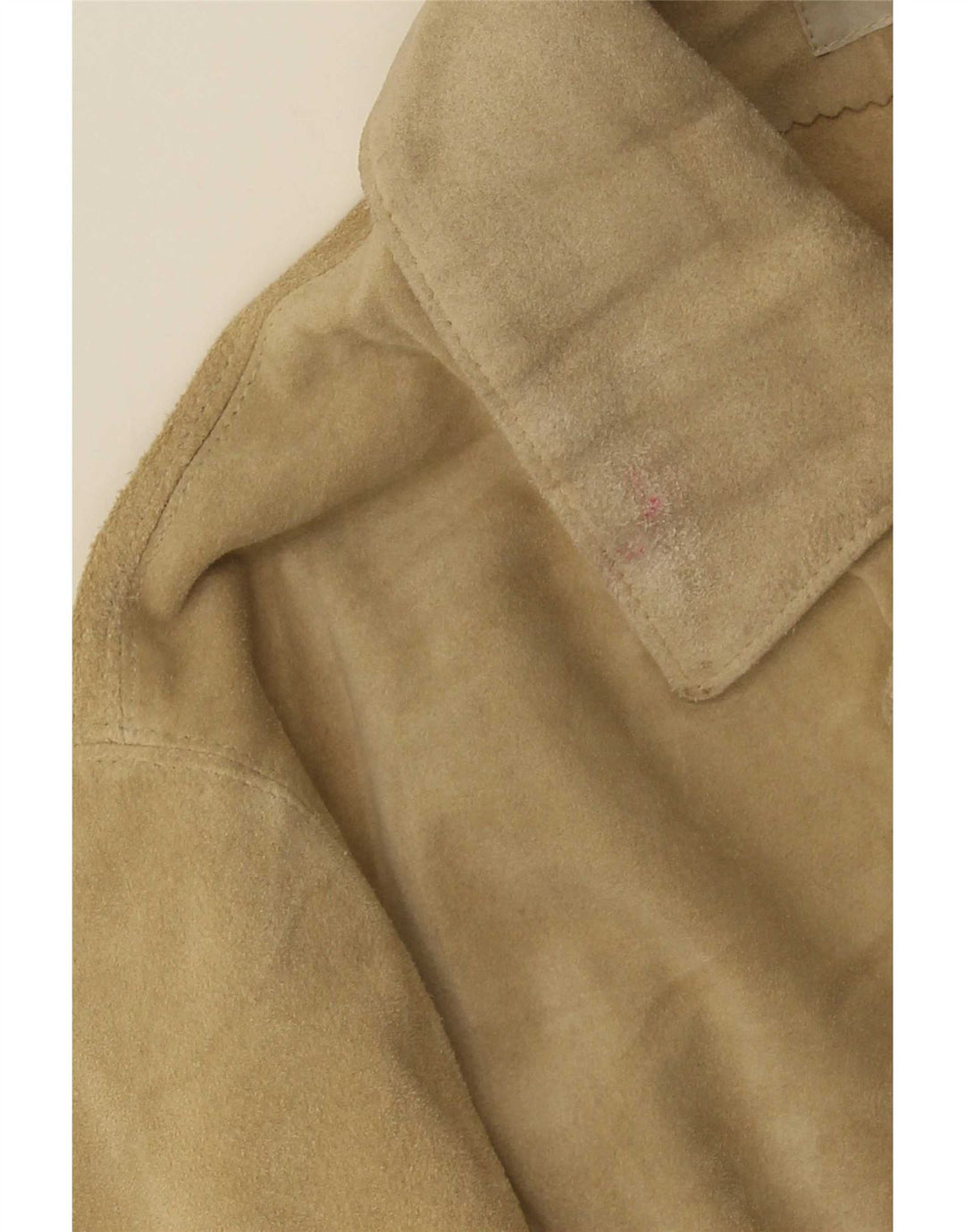 Massimo Rebecchi Dame 4-knaps ruskindsblazerjakke UK 14 Medium Beige