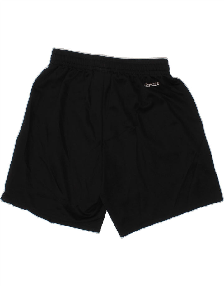ADIDAS Boys Sport Shorts 7-8 Years Black Polyester Vintage Adidas and Second-Hand Adidas from Messina Hembry 