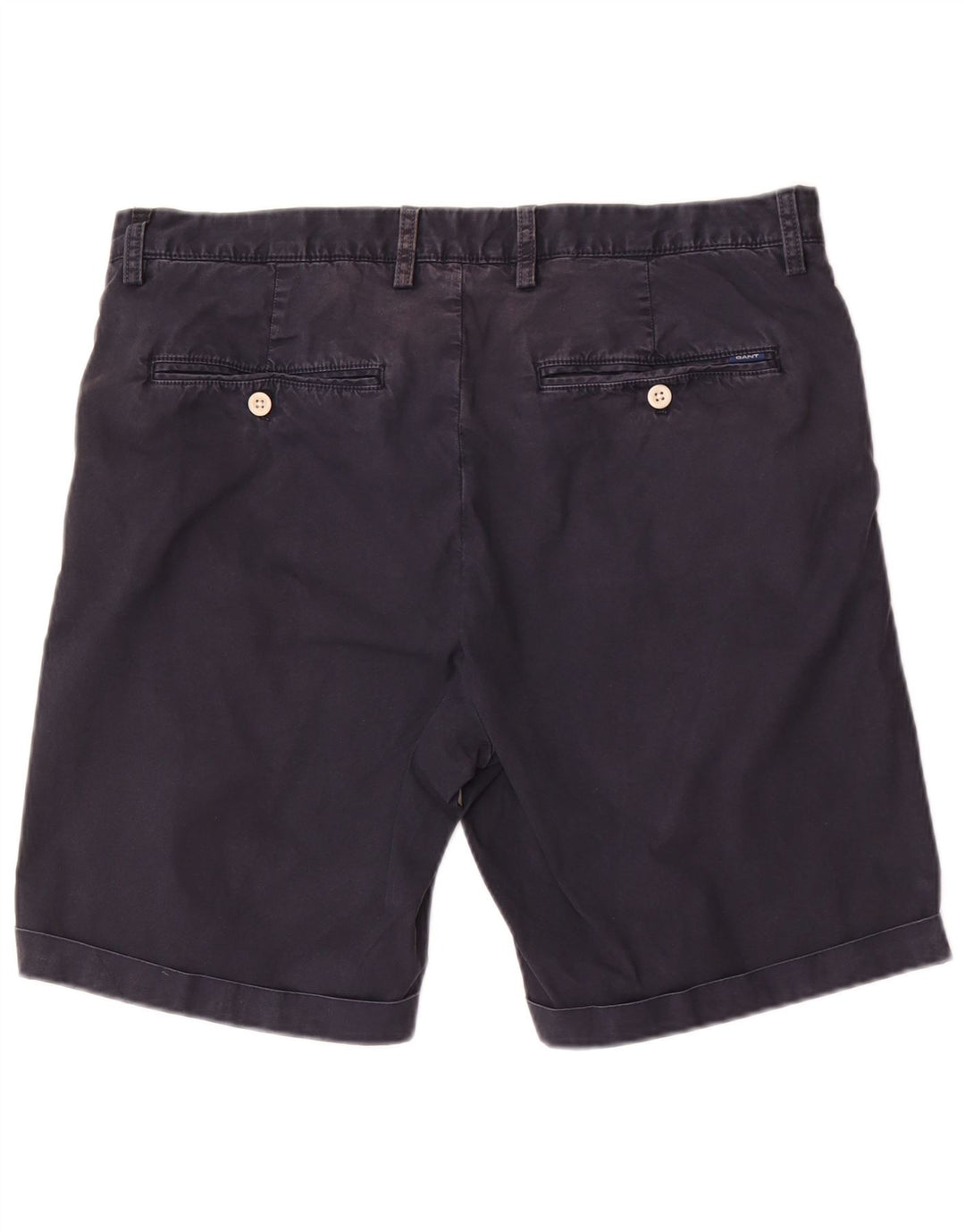 Gant Herre Chino Shorts W36 Large Navy Blue Bomuld
