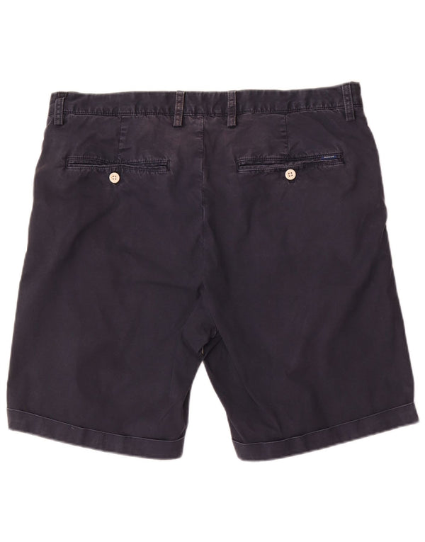 Gant Herre Chino Shorts W36 Large Navy Blue Bomuld