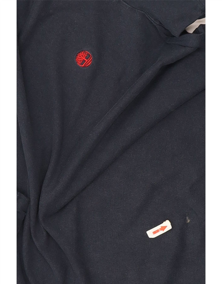 Timberland Herre Slim Fit T-Shirt Top Medium Marineblå Bomuld