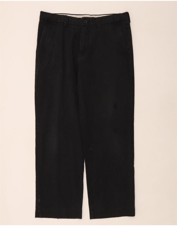 Gap herre lige chinosbukser W34 L30 sort bomuld