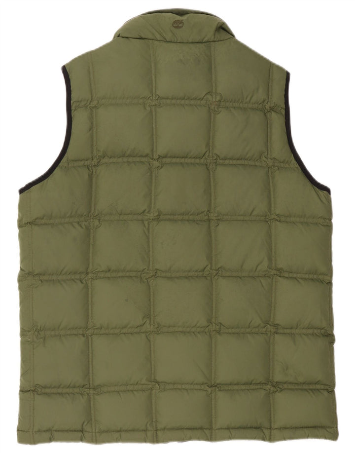 Timberland Mens Polstret Gilet UK 40 Large Green