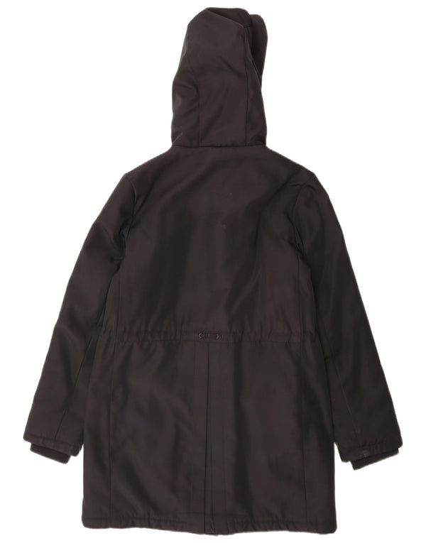 Tommy Hilfiger Pige Hættejakke Parka 13-14 År Sort Polyester