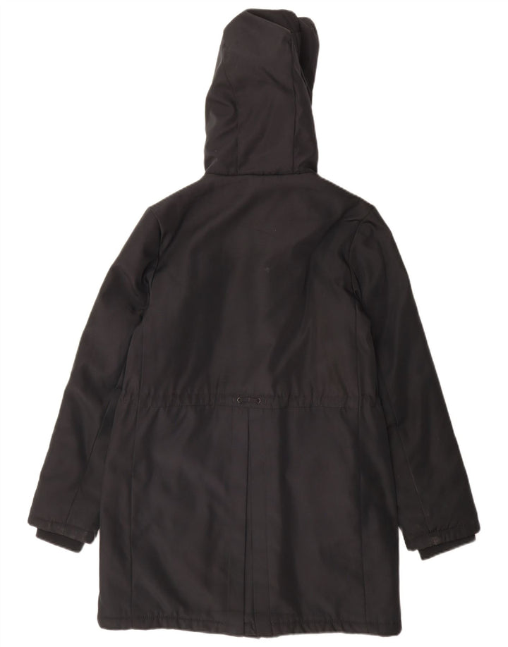 Tommy Hilfiger Pige Hættejakke Parka 13-14 År Sort Polyester