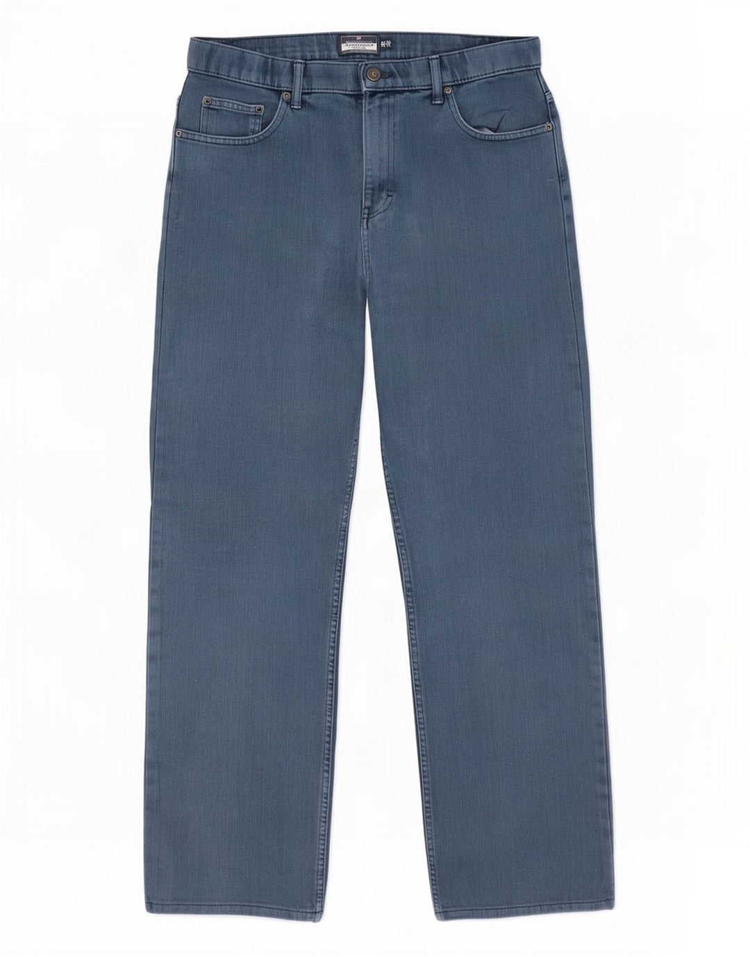 Marks & Spencer Herre Blue Harbor Straight Jeans W34 L31 Navy bomuld
