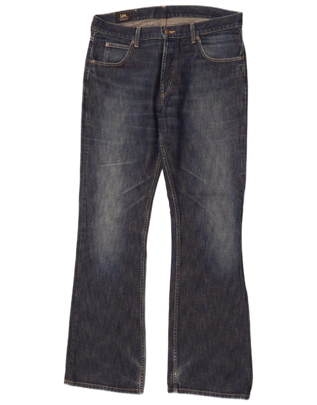 Lee Herre Denver Bootcut Jeans W36 L34 Blå Bomuld