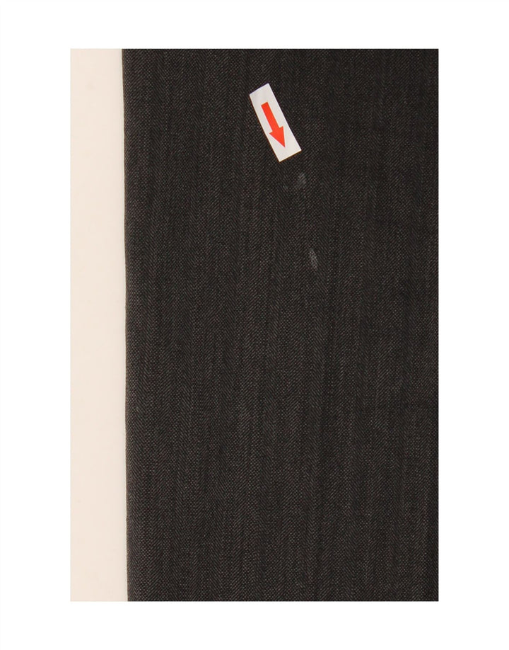 Marks & Spencer Straight Suit Bukser til mænd W36 L31 Sort polyester