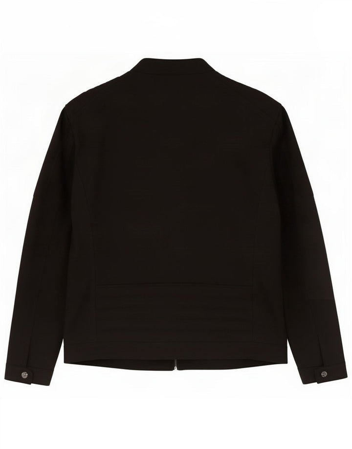 Zara Herre Utility Jacket UK 42 XL Sort Polyester