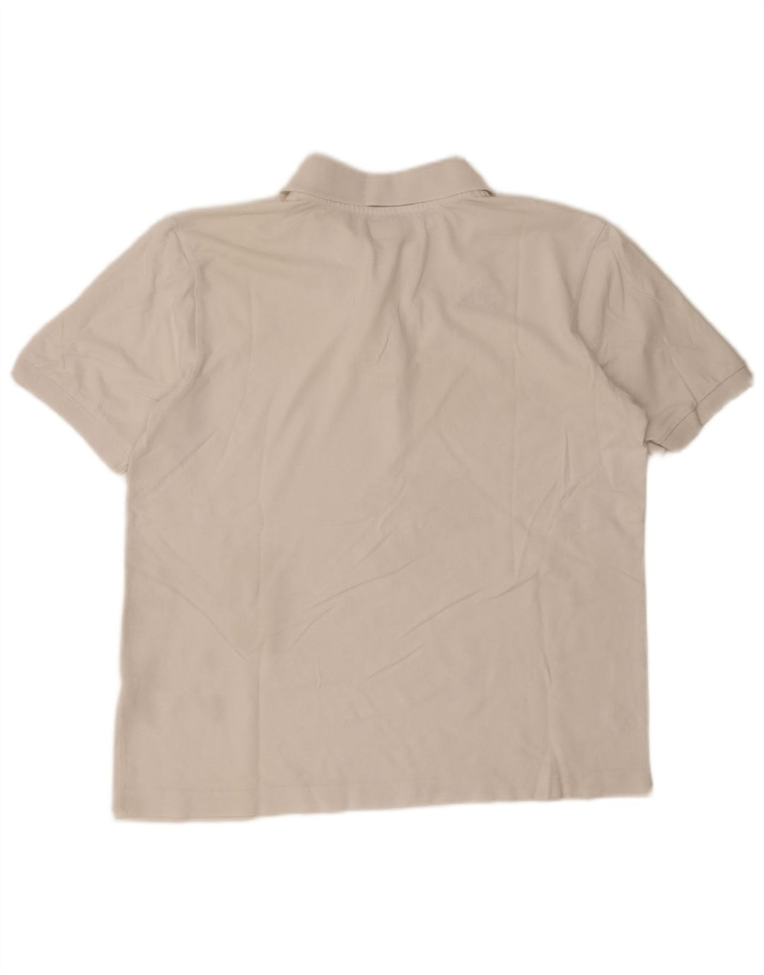 Kappa herre poloshirt XL hvid bomuld
