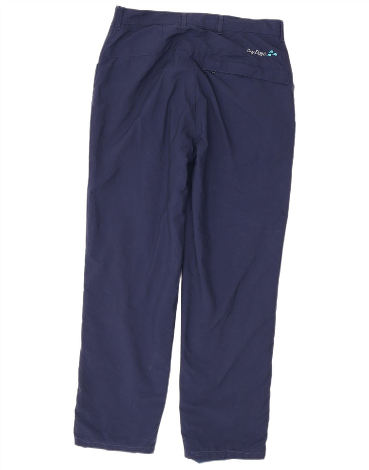 Rohan Herre Vandre Windbreaker Bukser W32 L29 Marineblå Polyamid