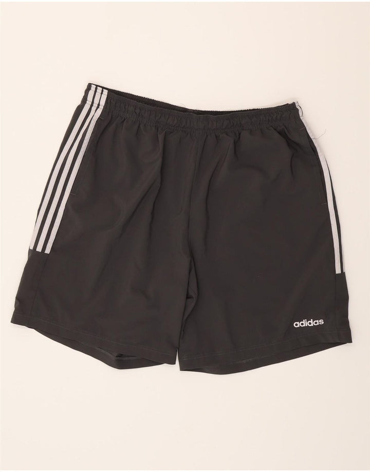 ADIDAS Mens Sport Shorts 2XL  Grey Polyester