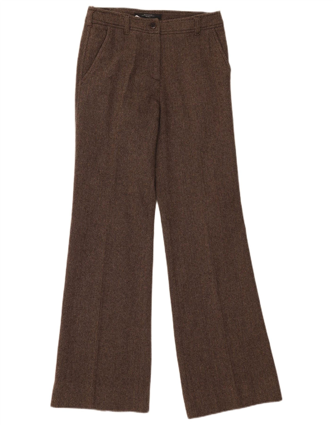 Max Mara Womens Weekend 2-delt jakkesæt UK 8 Small W28 L33 Brun sildeben