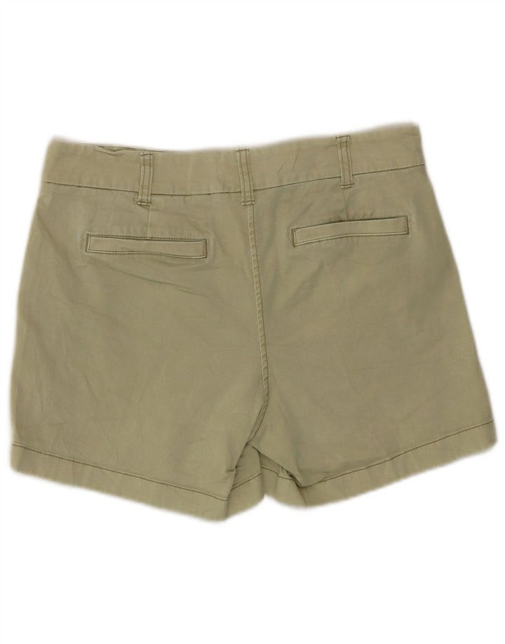 J. Crew Chino Shorts til kvinder US 6 Medium W30 Khaki Bomuld