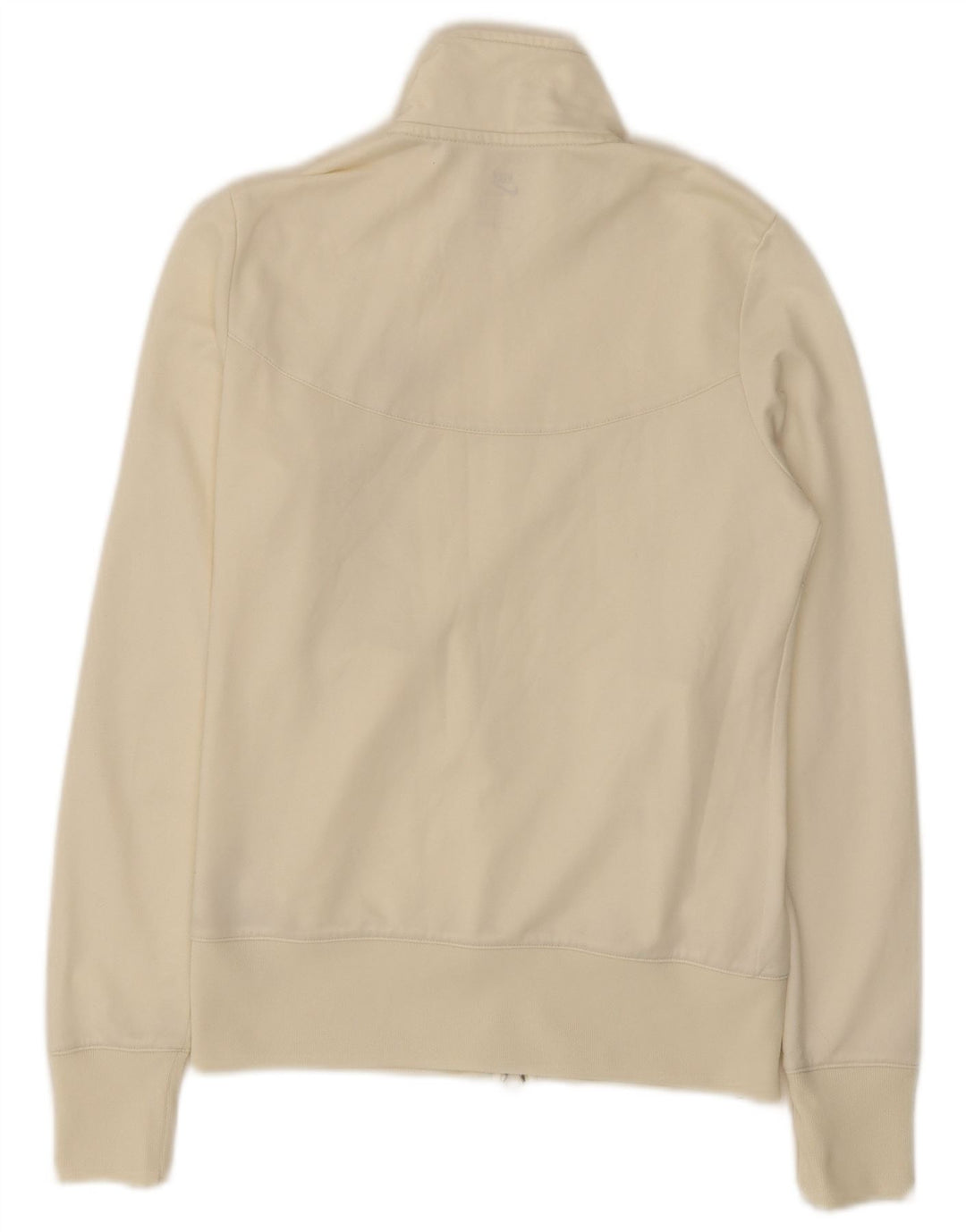 Nike træningsdragt topjakke til kvinder UK 8/10 Lille råhvid polyester