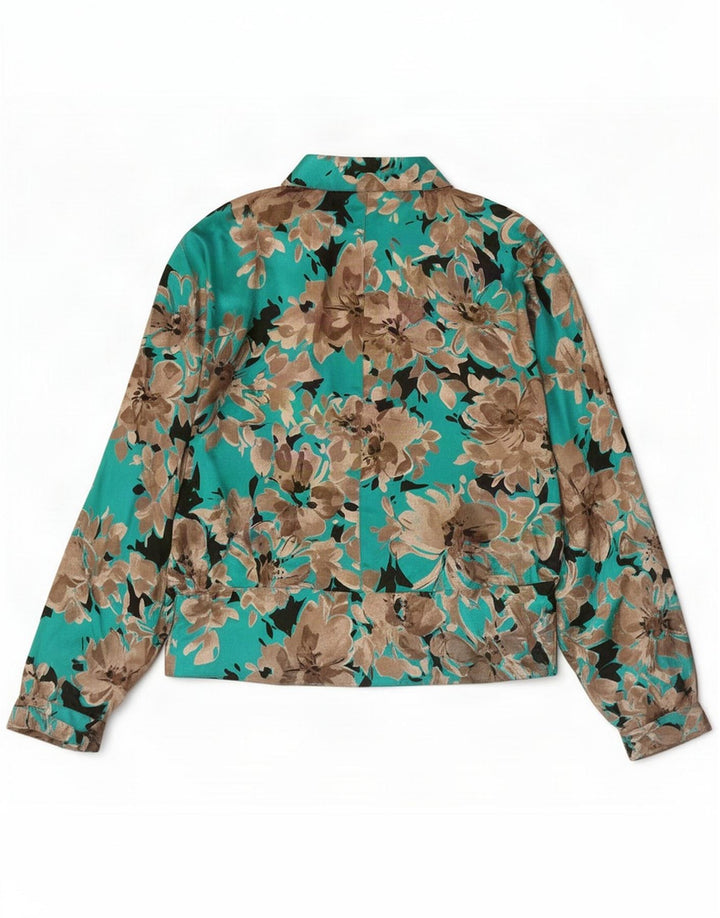 Gabrielle Womens Shirt Bluse US 3 Small Multicolored Floral