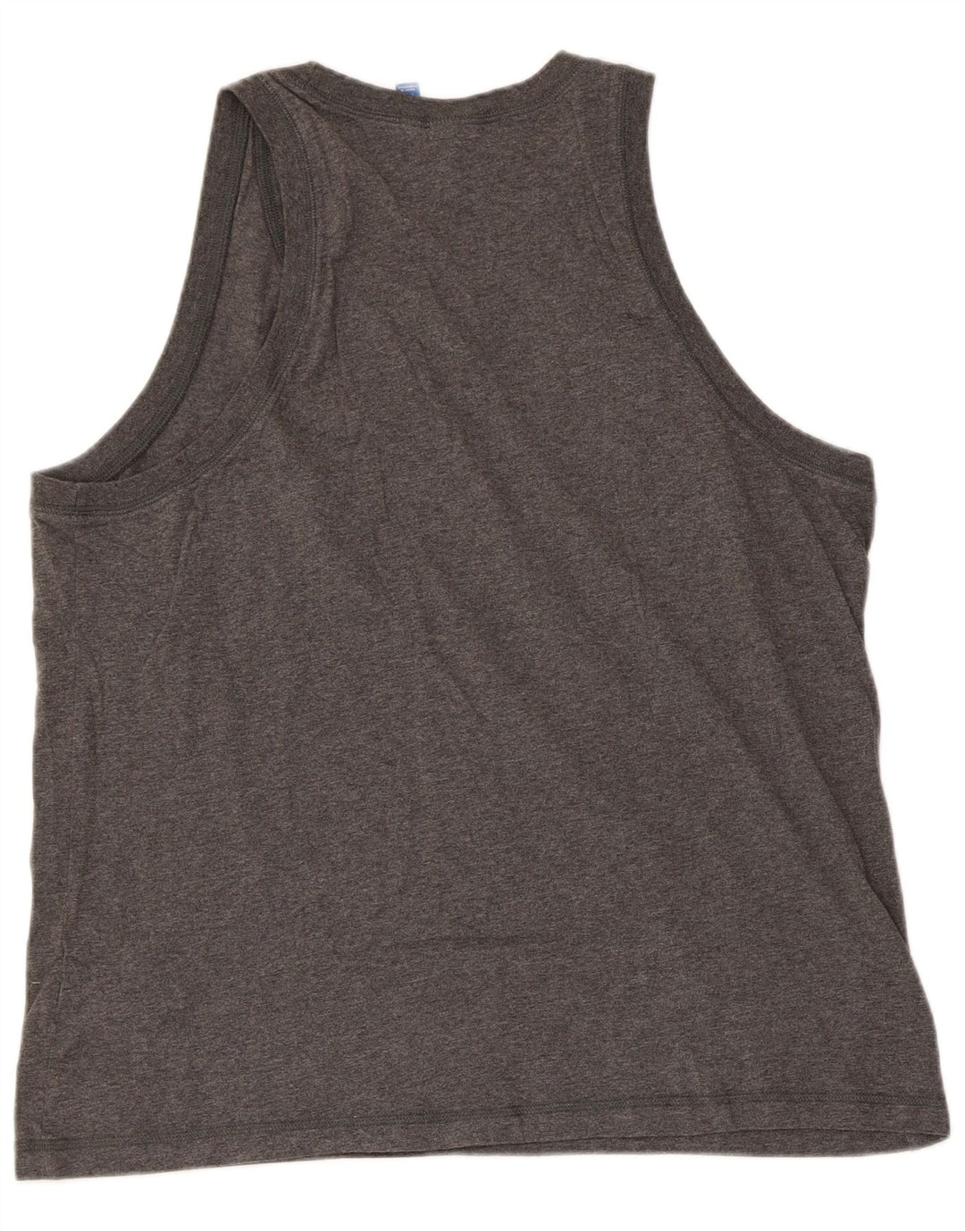 Adidas Herre Grafisk Vest Top Stor Grå Bomuld