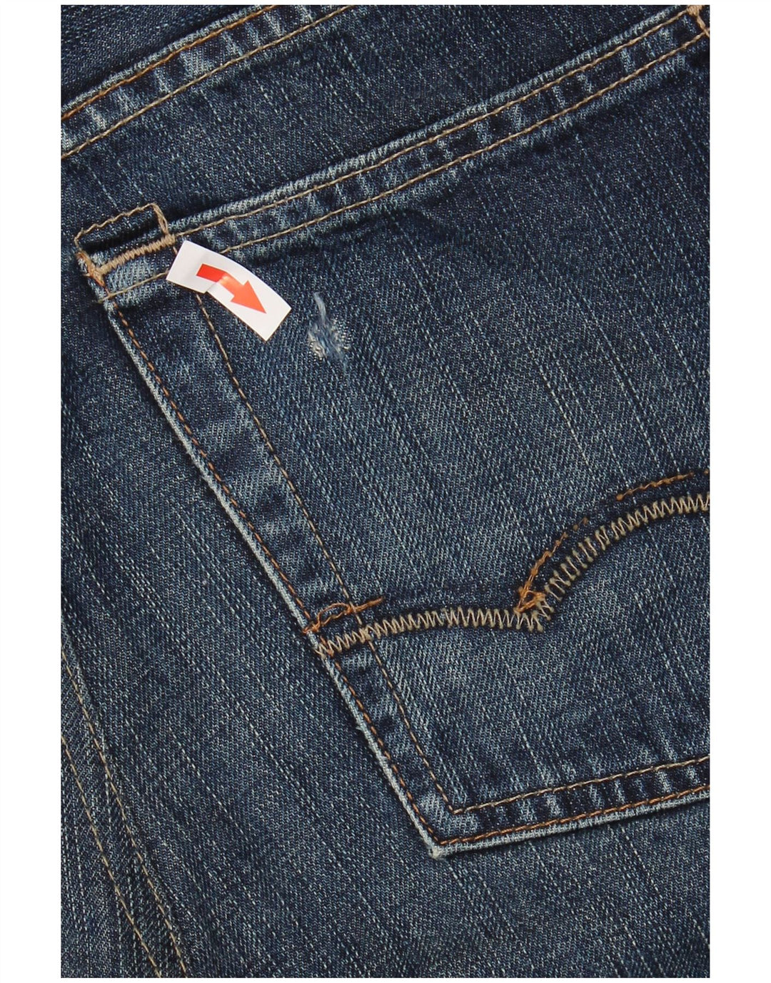AMERICAN EAGLE Straight jeans til mænd W33 L32 Marineblå bomuld