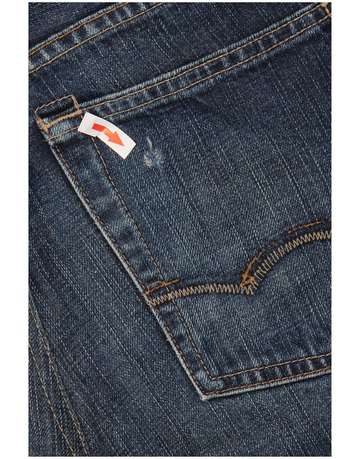 AMERICAN EAGLE Straight jeans til mænd W33 L32 Marineblå bomuld