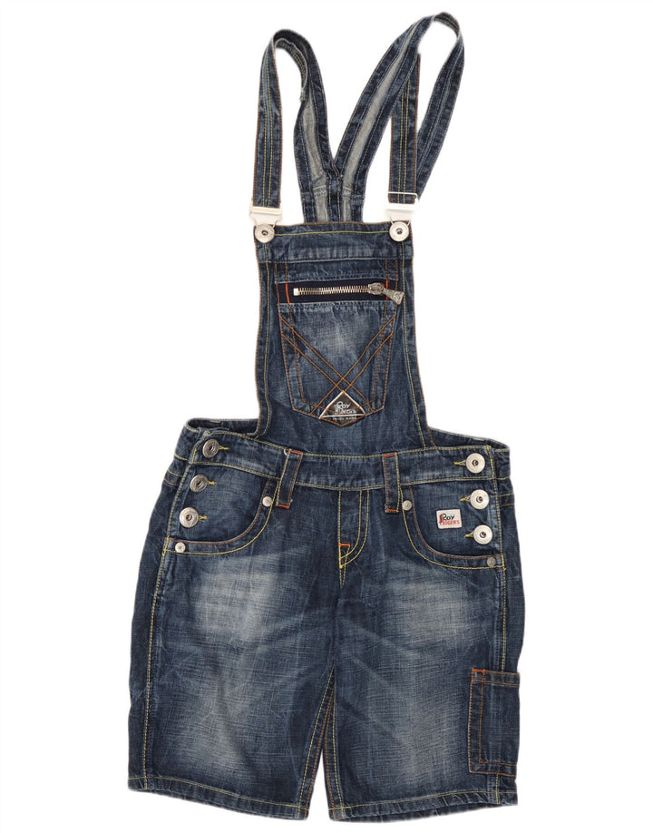 Roy Rogers Dame Dungarees Denim Shorts IT 42 Medium W28 Blå Bomuld