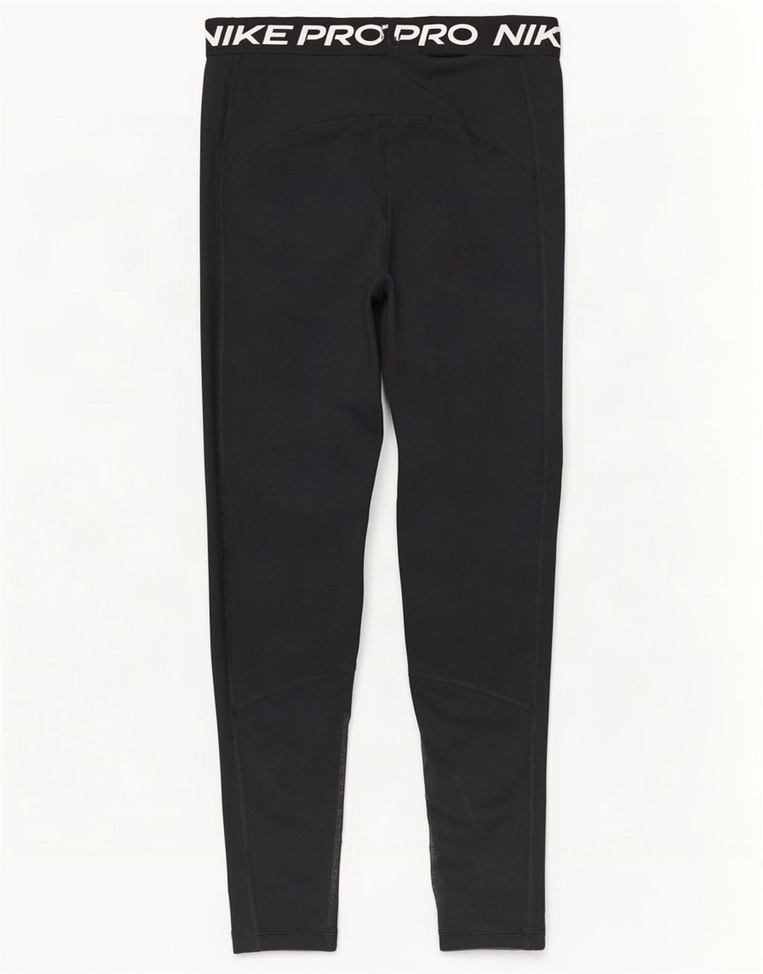 Nike Dame Dri Fit Graphic Crop Leggings UK 12 Medium Black Polyester