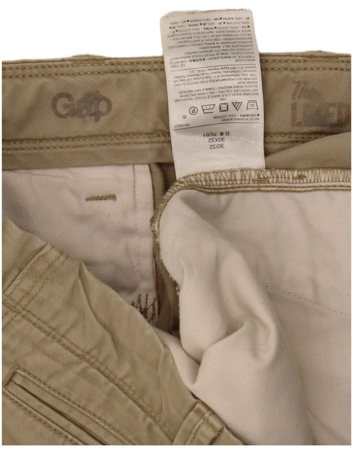 Gap Herre Chino Shorts W30 Medium Khaki Bomuld