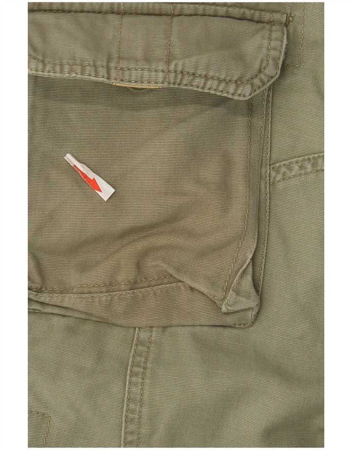 Fila Herre Cargo Shorts W34 Large Khaki