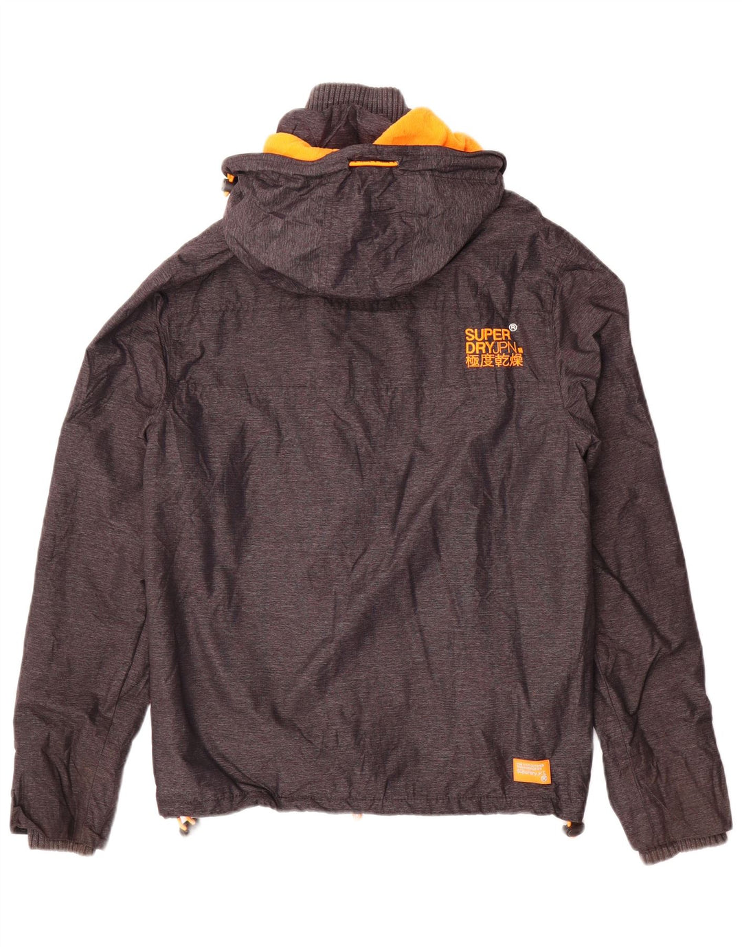 Superdry Windcheater hættejakke til mænd UK 36 Small Grey