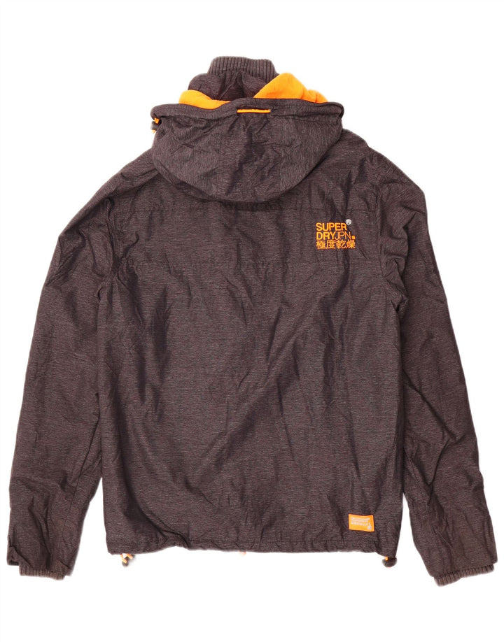 Superdry Windcheater hættejakke til mænd UK 36 Small Grey
