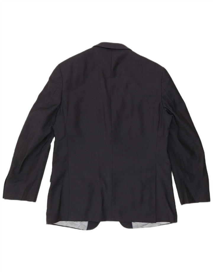 Marks & Spencer Herre 2-knaps blazerjakke UK 38 Medium Navy Blue