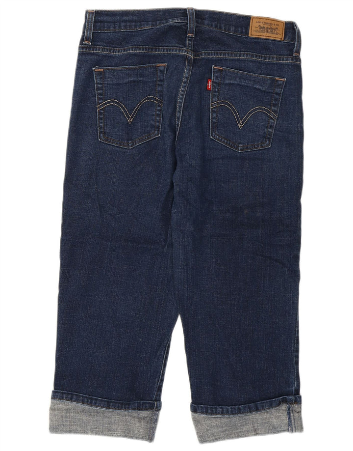 Levi's Dame 515 Capri Jeans US 6 Medium W28 L19 Blå Bomuld